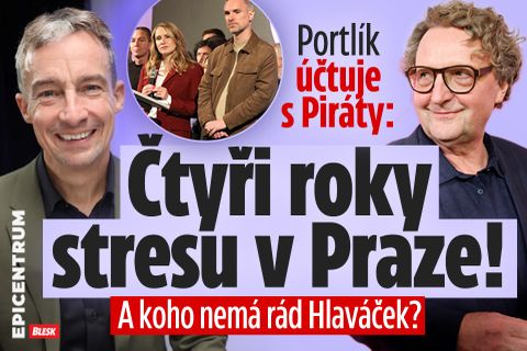 Portlík (ODS) účtuje s Piráty: Čtyři roky stresu!