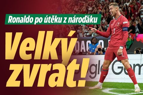 Ronaldo po útěku z nároďáku: Velký zvrat!