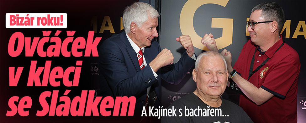 Bizarní show G MMA: Ovčáček v kleci se Sládkem! A Kajínek s bachařem