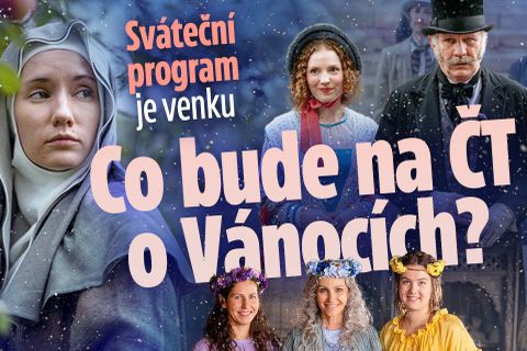 Vánoce plné pohádek. Sváteční program České televize