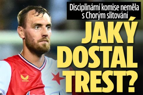 Disciplinární komise neměla s Chorým slitování: Jaký dostal trest?
