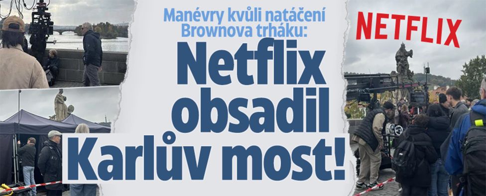 Filmaři obsadili Karlův most! Dorazil i slavný scenárista