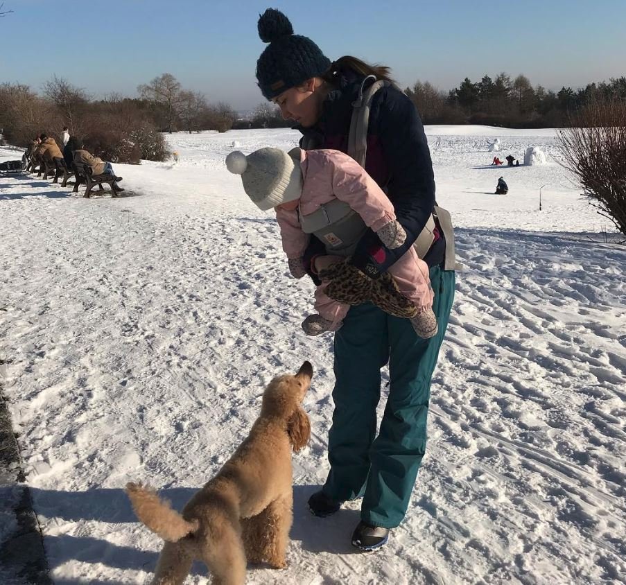 Šárka Strachová jsou s dcerkou Emou sehraný tým