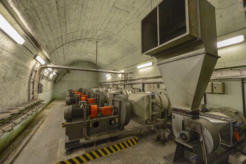 Prohlídka Strahovského tunelu včetně zázemí a podzemního komplexu
