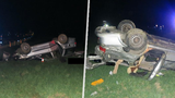 Na Strakonicku vylétl automobil ze silnice: Řidič (†47) byl na místě mrtev