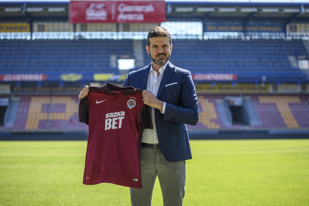 Stramaccioni má se Spartou jen ty nejvyšší cíle