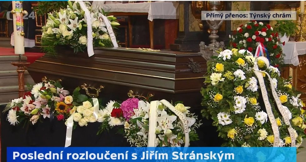 Poslední rozloučení s Jiřím Stránským (10. 6. 2019)