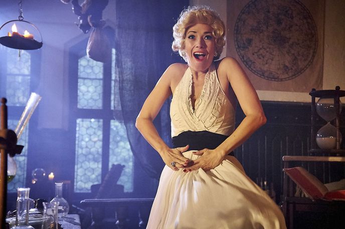 Tereza Kostková jako Marilyn Monroe.