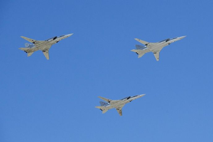 Strategické bombardéry Tu-22M3 Strategické bombardéry Tu-22M3