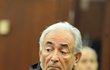 Obviněný bankéř Strauss-Kahn.