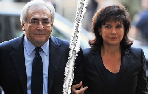 Domoniqua Strausse-Kahna opustila kvůli jeho skandálům manželka