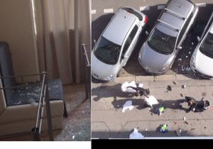 Cizinec zdemoloval zařízení pokoje v hotelu v Nuslích.