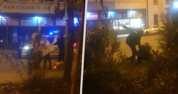 Šokující chování městské policie v Budějovicích: Strážník dal ženě pěstí, pak kopal do jejího partnera