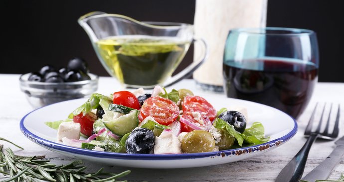 Středomořská dieta - s rybami a masem