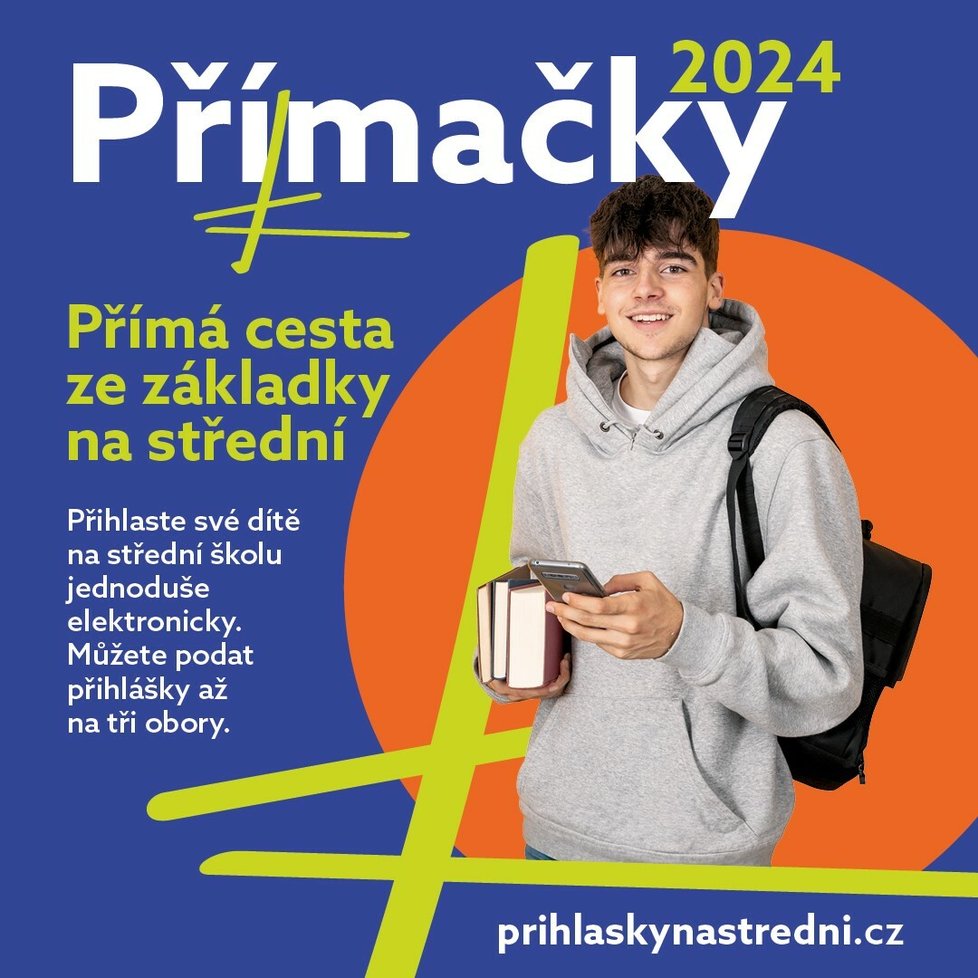 Kampaň pro přijímačky na střední školy 2024