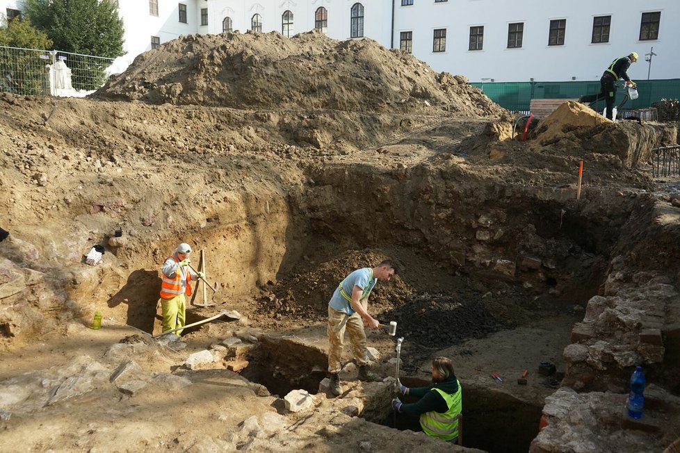 Archeologové artefakt objevili při zkoumání Mendelova skleníku u pozůstatků vodního díla spojeného se sousedním klášterem starobrněnských cisterciaček.