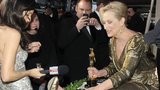 Oscarová Meryl Streep dala na párty nožku na trnožku 