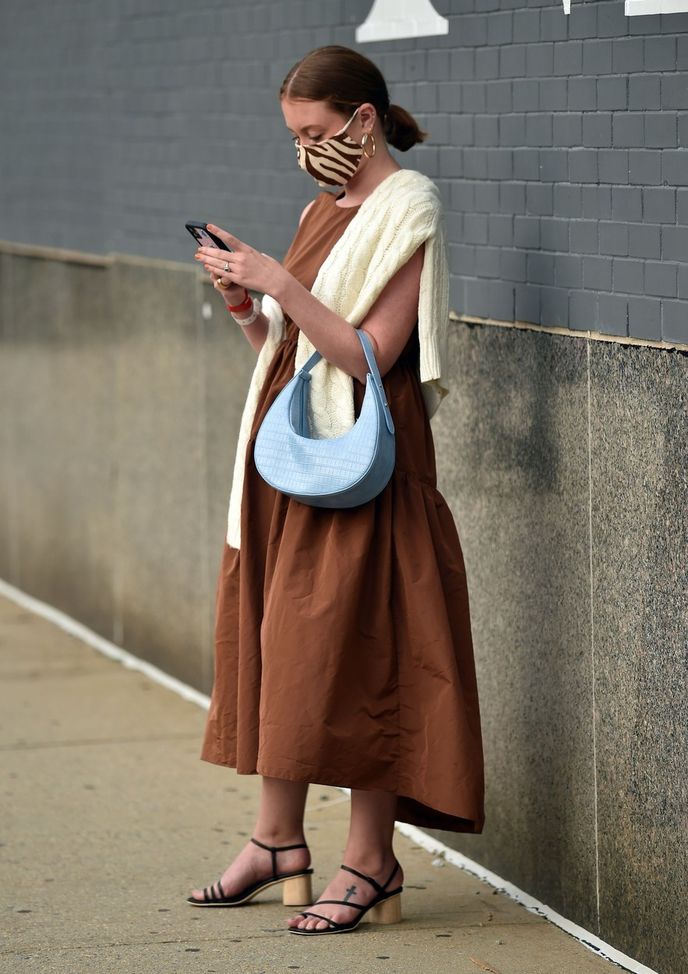 Street style na fashion weeku v New Yorku