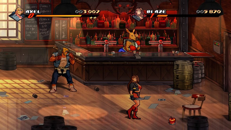 Streets of Rage 4 pro PlayStation 4