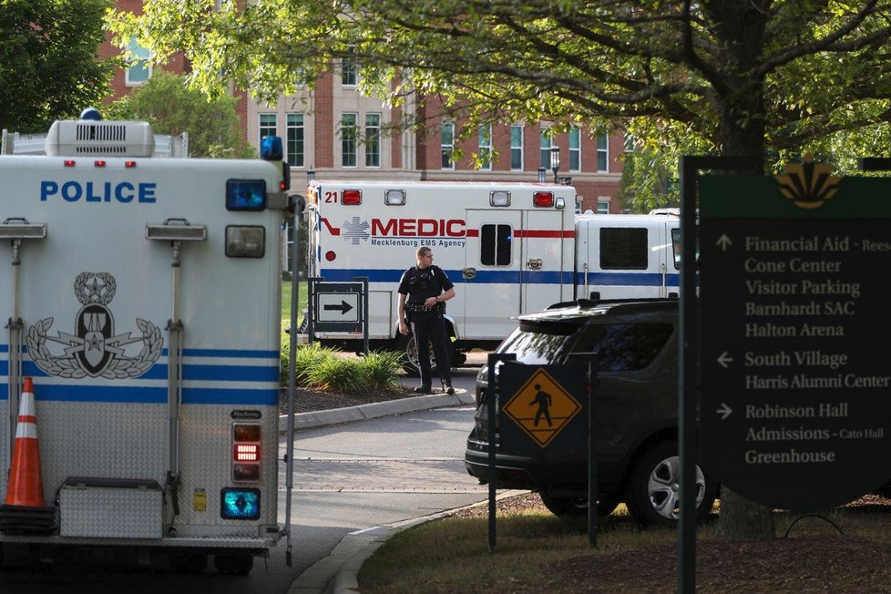 Útok střelce na univerzitě v Charlotte (30. 4. 2019)