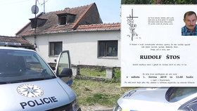 S oblíbeným místostarostou Dražůvek Rudolfem Štosem (†57) se rodina i přátelé rozloučí v sobotu. Muže zastřelil místní občan kvůli sporu o studni.