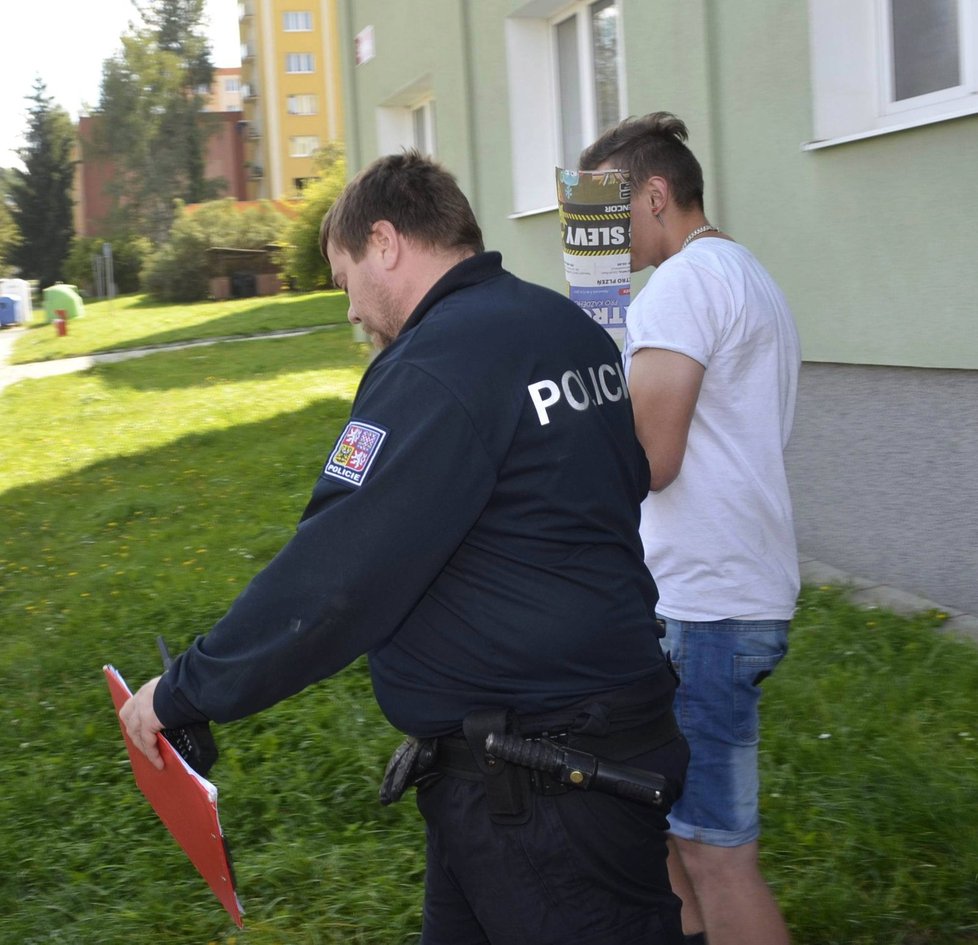 Na dva exekutory v Plzni zaútočila plynovou pistolí a teleskopickým obuškem trojice mladíků.