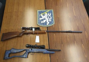 Policie dopadla střelce z Břeclavi, čelí obvinění z nedovoleného ozbrojování. Ilustrační foto.