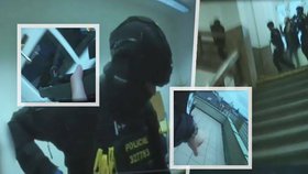Detaily zásahu proti masovému vrahovi! Policie zveřejnila video z pohledu zásahovky