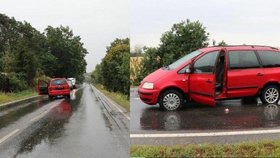 Ujíždějící vůz se zdrogovaným mužem se zákazem řízení zastavily až prostřelené pneumatiky.