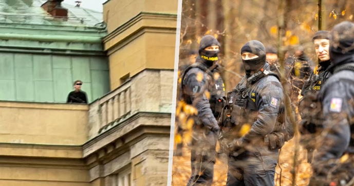 Policisté pracují s verzí, že vrah z Filozofické fakulty zabil i otce s miminkem v Klánovickém lese.