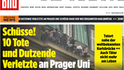 Světová média informují o střelbě v Praze