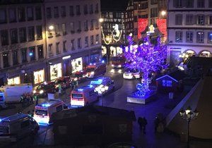Dramatické události na vánočních trzích ve Štrasburku