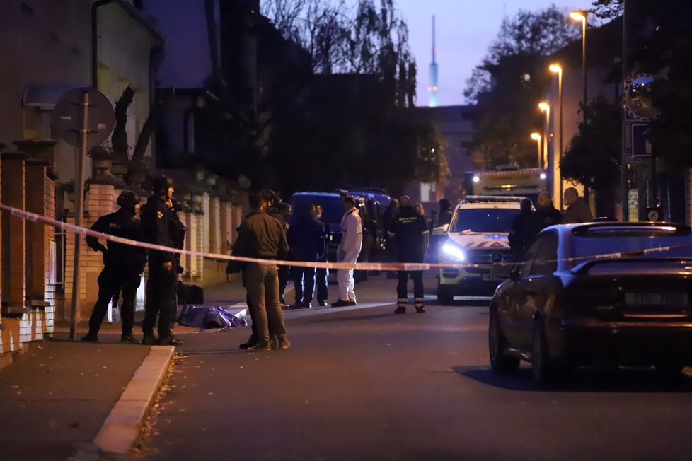 Střelba v pražských Strašnicích. Střelec zastřelil člověka na ulici, pak spáchal sebevraždu. (31. října 2021)