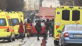 Šílený střelec zabil v Uherském Brodě osm lidí. Sám se pak zastřelil.