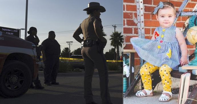 Nejmladší obětí střelby v Texasu je 17měsíční holčička. Vyvázla se střepinou v hrudi, postřelenými ústy a vyraženými zuby.