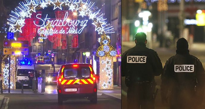 Útočníka ze Štrasburku policisté zastřelili