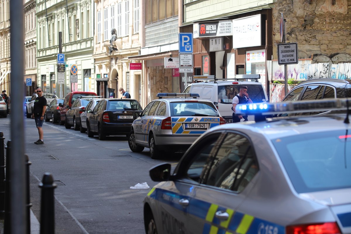 Policie dopadla nebezpečného střelce, který střílel na úřadu práce na Vinohradech