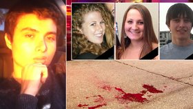 První tři oběti šíleného střelce Elliota Rodgera (vlevo) byly identifikovány. Všichni to byli mladí studenti, kteří měli život před sebou.