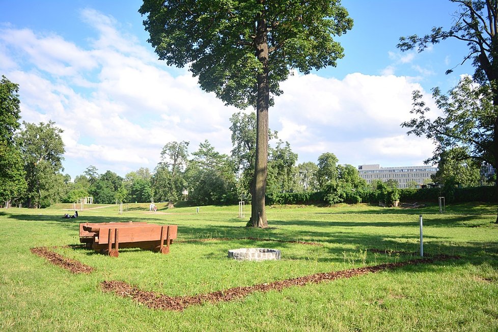 Divočina na Střeleckém ostrově: Landscape probudil místo k životu