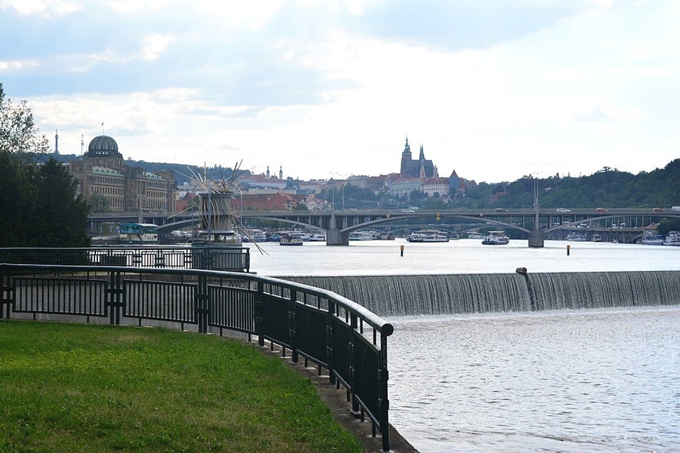 Divočina na Střeleckém ostrově: Landscape probudil místo k životu