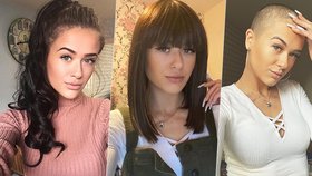 Mámě (26) začaly kvůli stresu vypadávat chomáče vlasů: Své kadeře musela nakonec oholit!