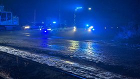 Střet nákladního vlaku s dělníky ve Staré Boleslavi