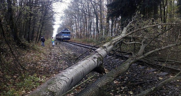 V neděli zasáhne Česko orkán, teploty nevystoupí nad 19 °C