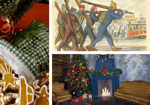 Perníčky, pohlednice a stromek jsou neodmyslitelnou součástí Vánoc.