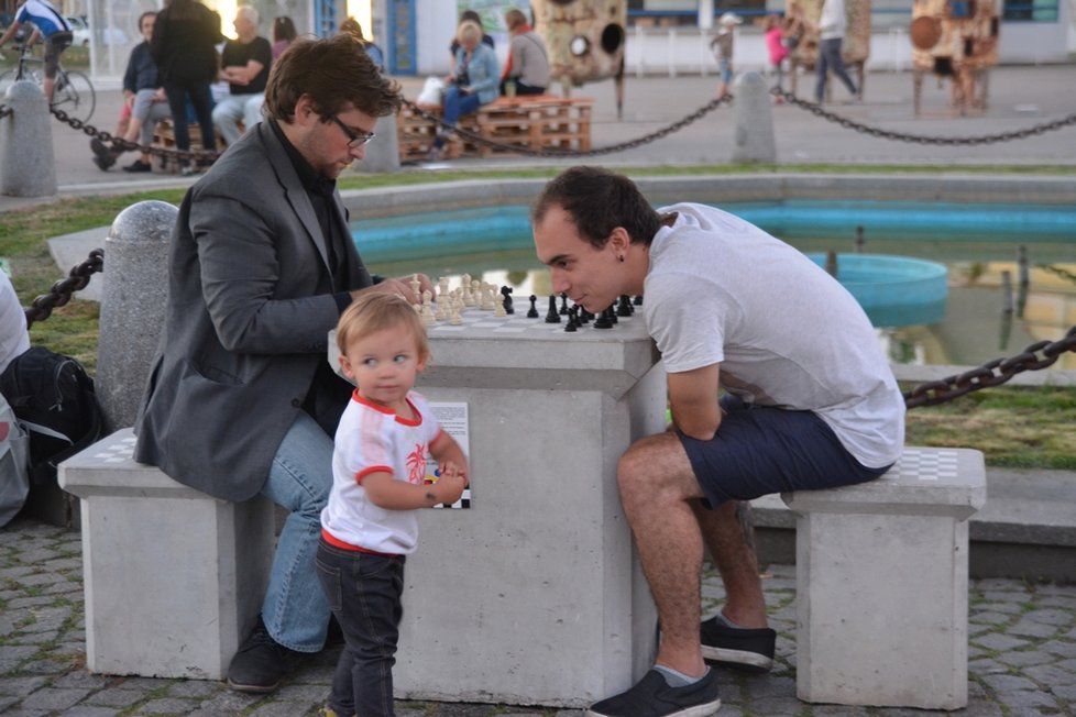 Šachy zaujaly všechny věkové kategorie.