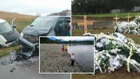 Čtyři malí fotbalisté zemřeli při nehodě na prázdninách: Rodiny je pohřbily vedle sebe.