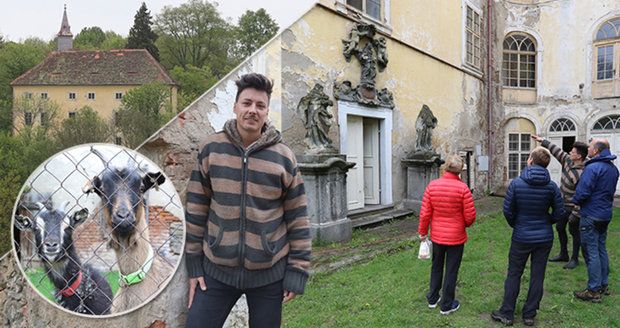 Zima, kozy, turisté a bohoslužby. Podívejte se na zámecký život Matěje Stropnického