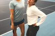 Úspěšné české tenistky Andrea Sestini Hlaváčková s Barborou Strýcovou