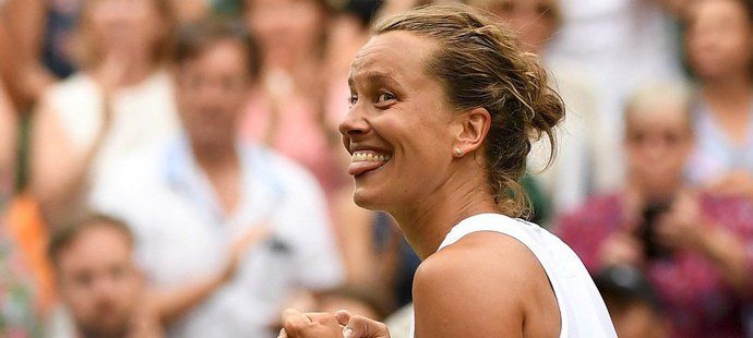 Barbora Strýcová, semifinalistka Wimbledonu 2019