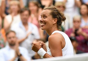 Barbora Strýcová, semifinalistka Wimbledonu 2019